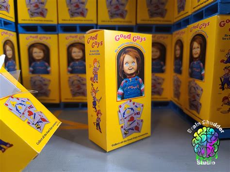 chucky doll in a box|empty chucky doll box.